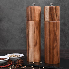 Load image into Gallery viewer, Wood Pepper Mill Ceramic Core Manual Pepper Grinder Multipurpose Seasoning Bottle Kitchen Tool