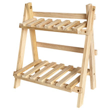 Load image into Gallery viewer, Wooden Double rack Layer Kitchen Shelf Home Storage Organizer Spice Rack Holder