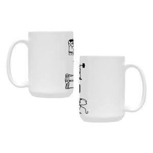 DAD MUG Custom Ceramic Mug(15OZ)